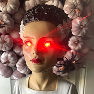 ⚡️ SOLD ⚡️ VHTF Bride of Frankenstein LED Bust ⚡️ SOLD ⚡️